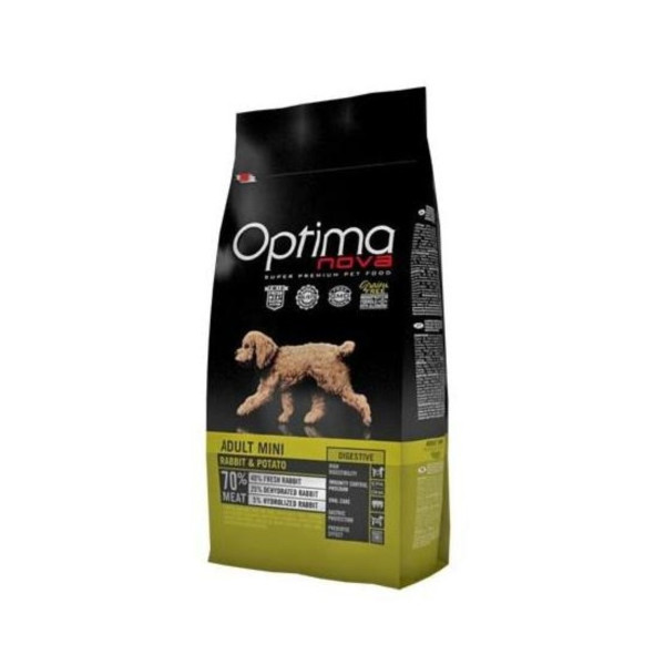 Pienso Optima Nova Adult Mini Conejo Grain Free