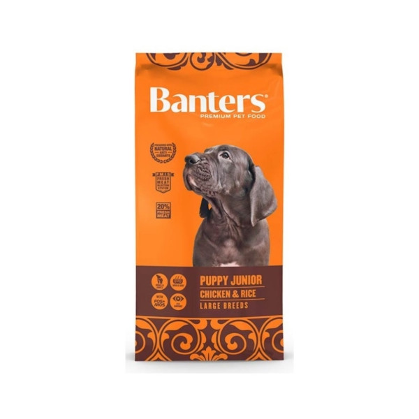 Pienso Banters Puppy Large Para Cachorros De Raza Grande