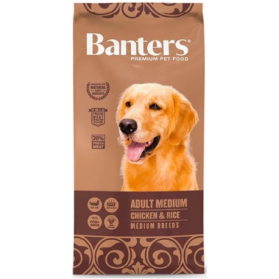 Banters Dog Adult Medium Chicken&Rice 3Kg.