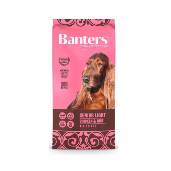 Pienso Banters Senior Light Para Perros Con Sobrepeso