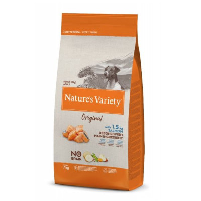 Natures Variety Original Mini Salmon 7 Kg..