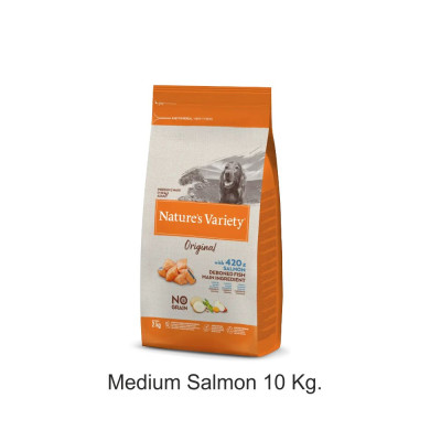 Natures Variety Original Medium Salmon 10 Kg.