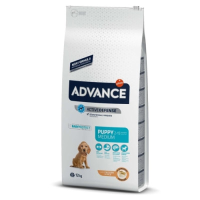 Advance Puppy Medium 12 Kg. Pvp 49.99Ç