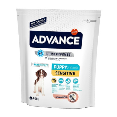 Advance Puppy Sensitive 800 Gr. Pvp 5.99Ç