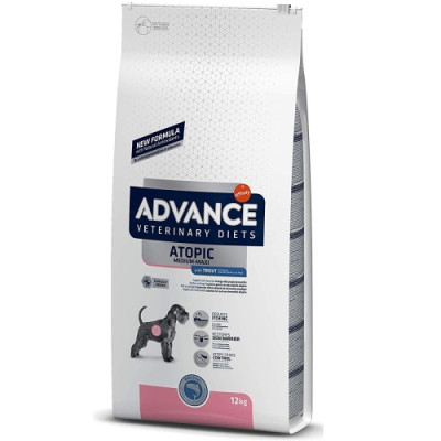 Advance Dog Atopic Trout 12 Kg. Pvp 62.99Ç