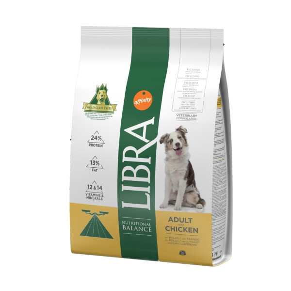 Libra Dog Adult Chicken 3 Kg. Pvp 6,95Ç