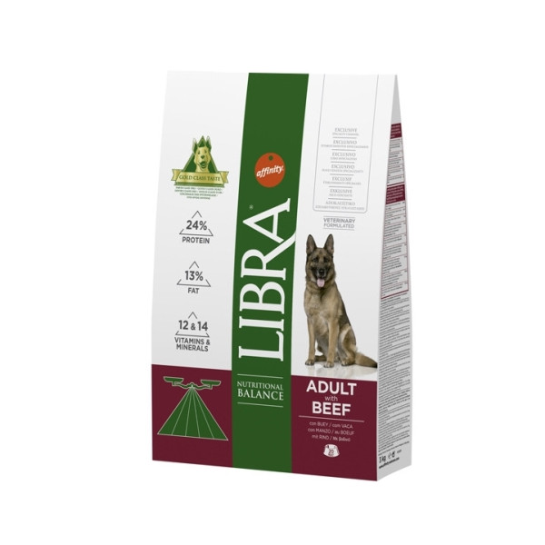 Libra Dog Adult Buey 3Kg Pvp 6.95Ç