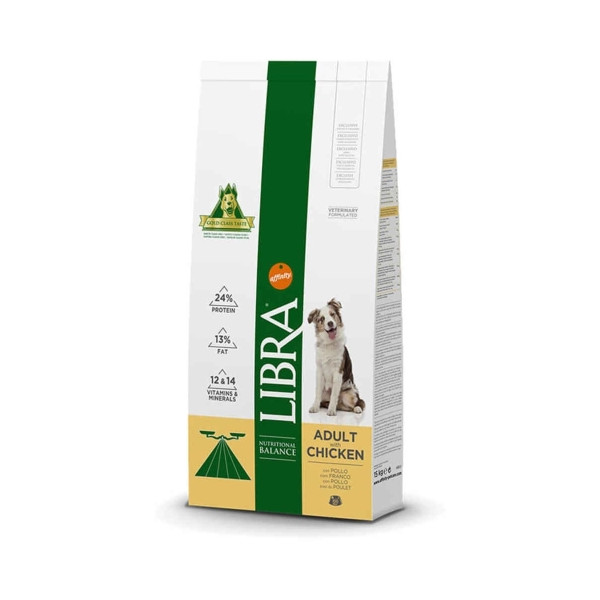 Libra Dog Adult Chicken 14 Kg.