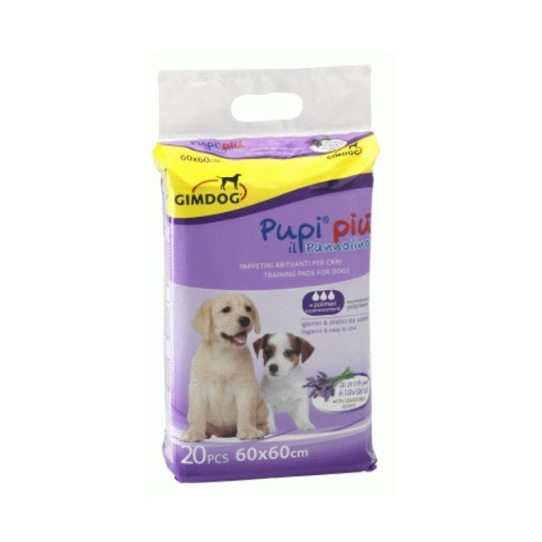 Empapador Pupi Piu Lavanda 60X60 / 20 Uds.