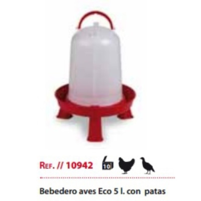 Bebedero Pollito Eco 5 Lts