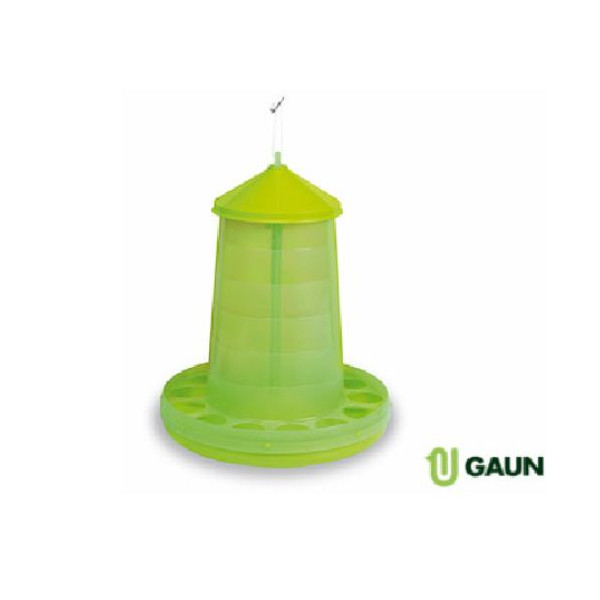 Tolva Plastico Aves 16 Kg. Pistacho