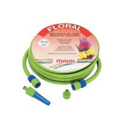 Manguera Floral 10 Mts.+Kit