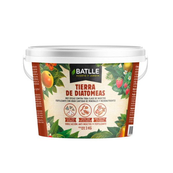 Tierra De Diatomeas Eco Cubo 3 Kg.