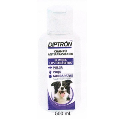 Diptron Champu Antiparasitario 500 Ml.