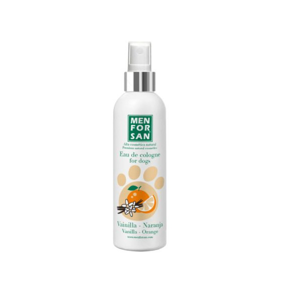 Menforsan Agua De Colonia Vainilla/Naranja Perros 125Ml.