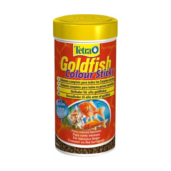 Tetra Goldfish Color (Sticks) 250 Ml.