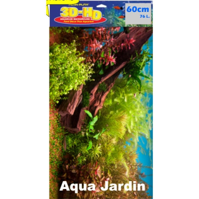 Poster 3D Aqua Jardin (61X41Cm.)