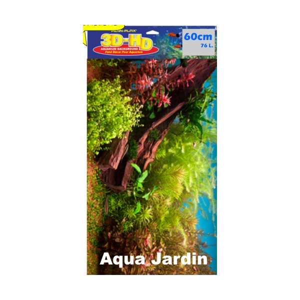 Poster 3D Aqua Jardin (61X41Cm.)