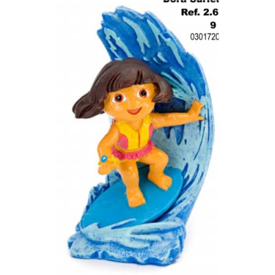 Dora Surfeando 9 Cm.