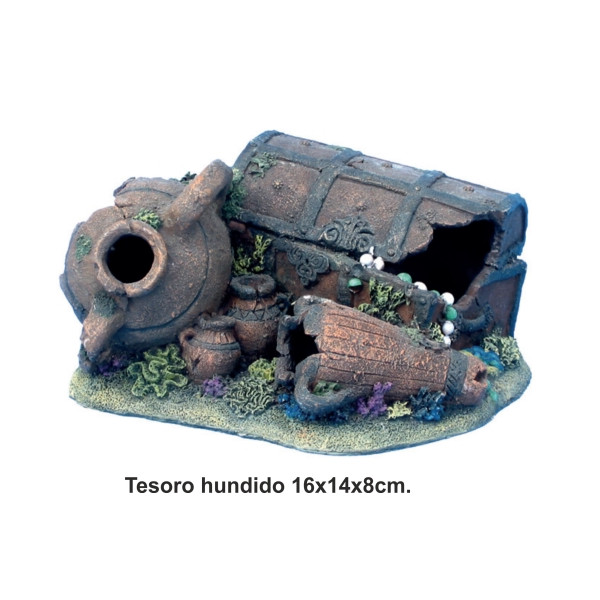 Tesoro Hundido 16X14X8Cm.