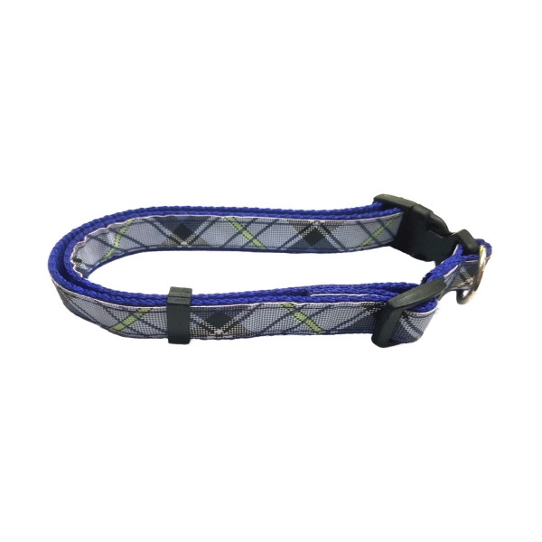 Collar Nylon 20Mm 35-50Cm.Gales Azul