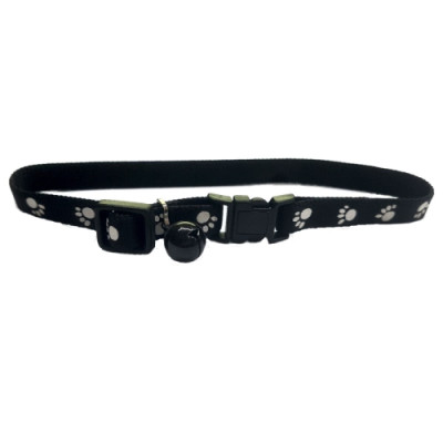 Collar Ajustable Cascabel 10X200-300 T/Mini. Negro