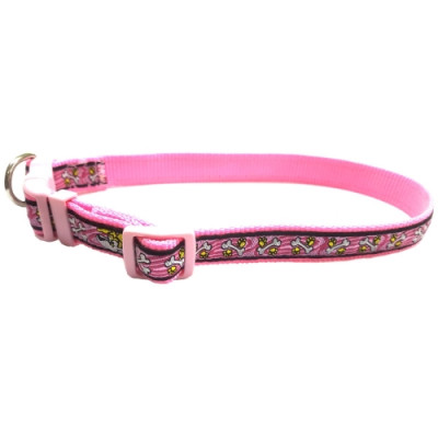 Collar Bully 20X350-500Mm. Rosa