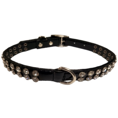 Collar Shiny 12X350 Negro