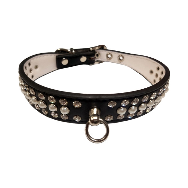 Colar Perros Tiffany Negro