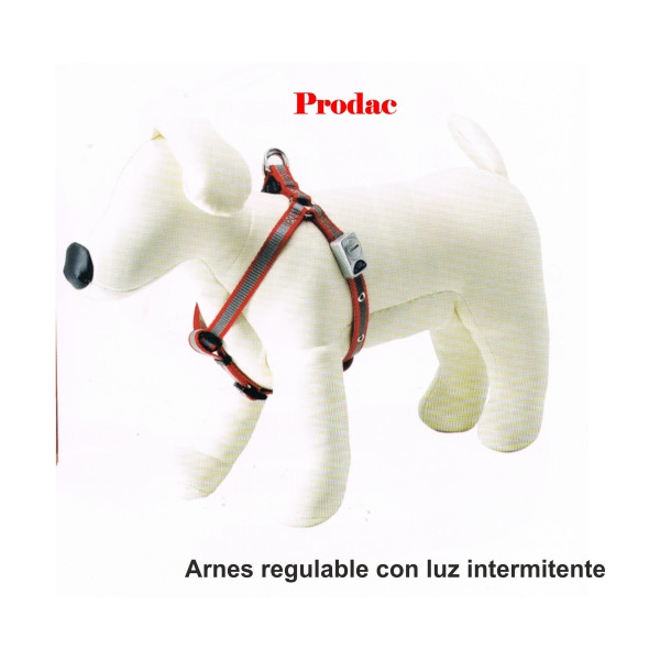 Arnes Regulable Con Luz Intermitente 25X600/900