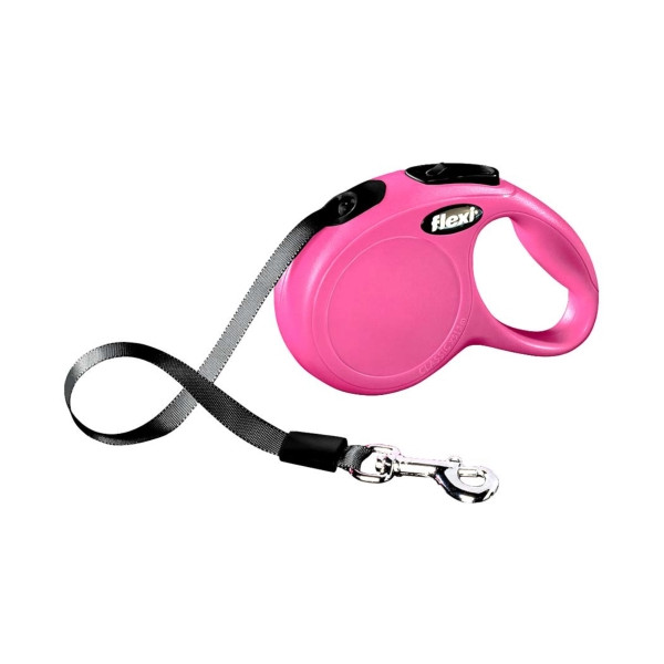 Flexi Nuevo Classic "S" Cinta 5 Mts. Rosa