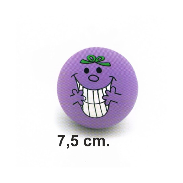 Pelota Morada Latex 7,5 Cm.