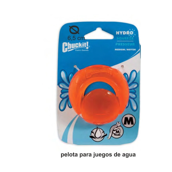 Chuckit Pelota Hydrosqueeze Mediana