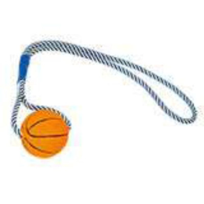 Pelota Basket Latex C/Cuerda (35 Cm)