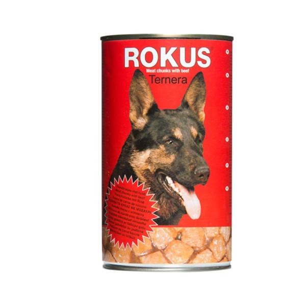 Lata Rokus De Ternera Para Perros