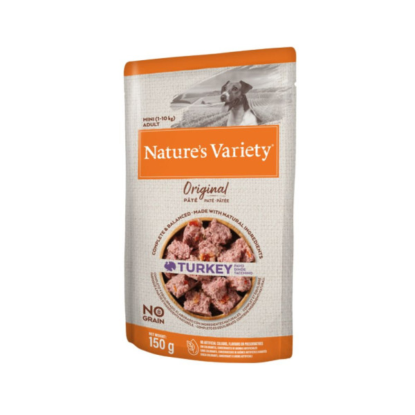 Natures Variety Original Mini Pate Pavo 150Gr