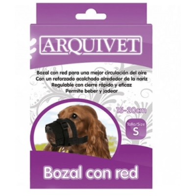 Bozal Nylon Con Red Ajustable Talla S Bozal Nylon Con Red Ajustable Talla S