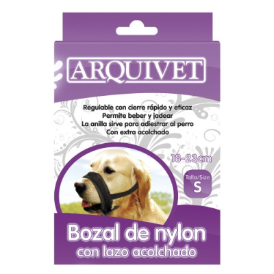 Bozal Nylon Con Lazo Acolchado Nº1