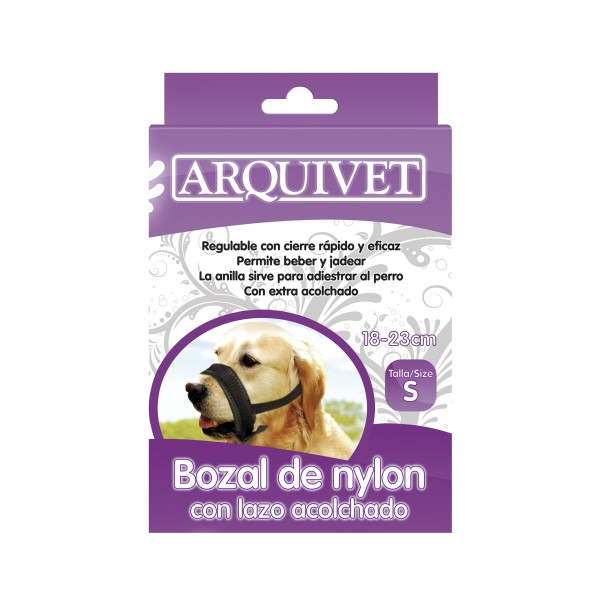 Bozal Nylon Con Lazo Acolchado