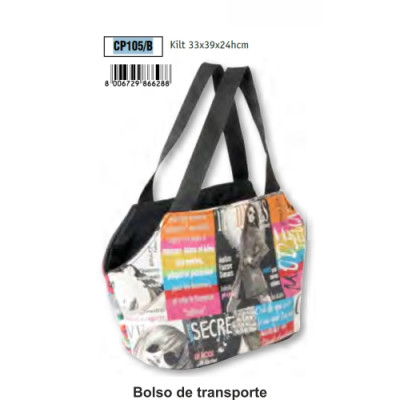 Bolso Transporte Face 33X39X24H Cm.