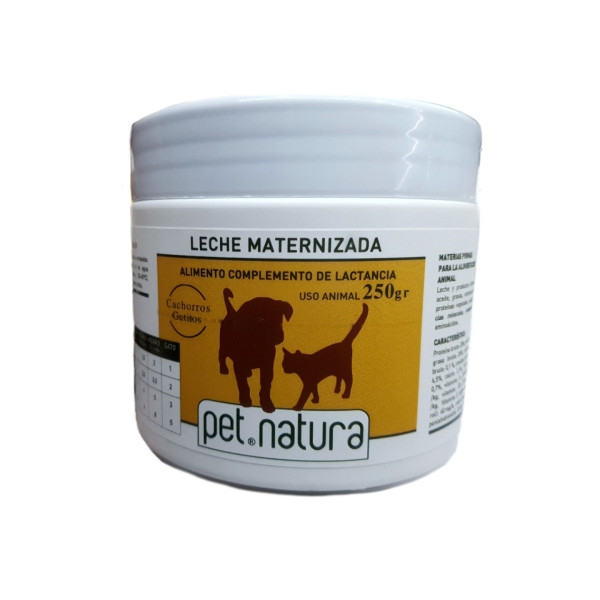 Leche Perros Y Gatos 250 Gr. Petnatura