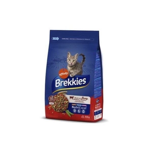 Brekkies Cat Receta Con Buey 15 Kg.