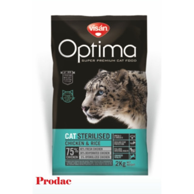 Optima Nova Cat Sterilised 2 Kg.