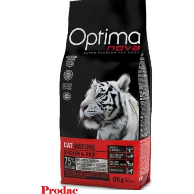 Optima Nova Cat Mature 8 Kg.