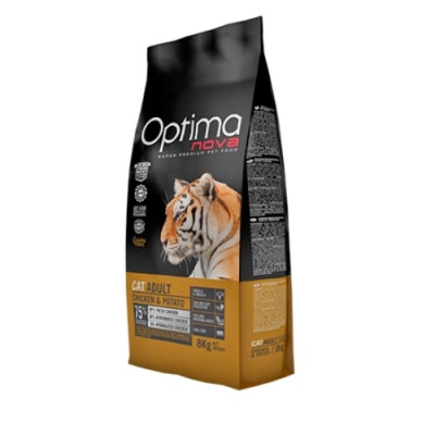 Optima Nova Cat Adult Pollo Patata 2 Kg