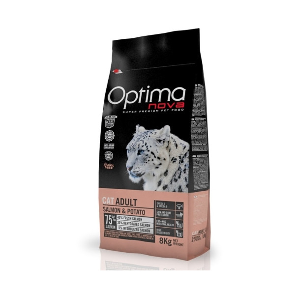 Pienso Optima Nova Gato Adulto Salmon Grain Free