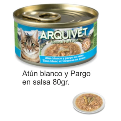 Lata Atún Blanco Y Pargo En Salsa 80Gr.