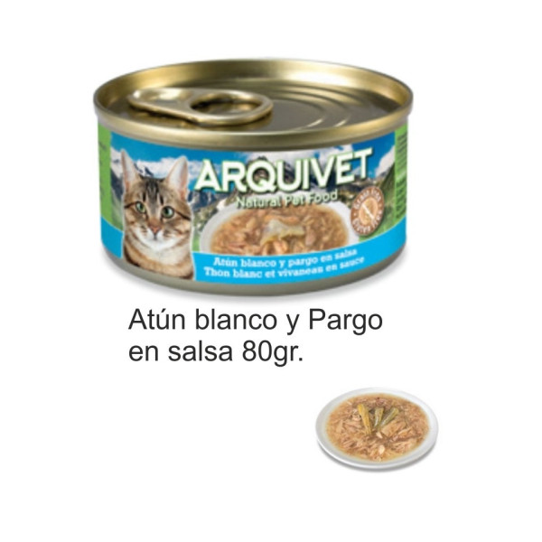 Lata Atún Blanco Y Pargo En Salsa 80Gr.