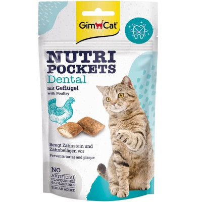 Nutripockets Gato Dental 60Gr.