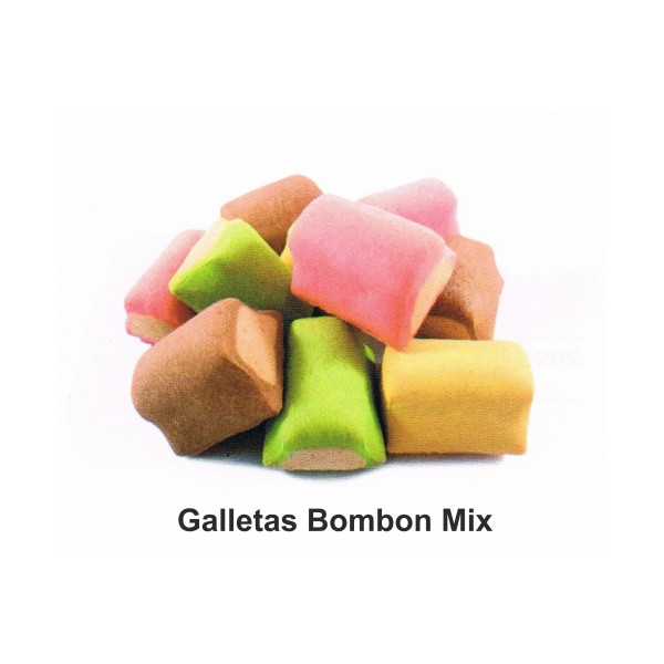 Galletas Bombon Mix. Bolsa De 5 Kg.